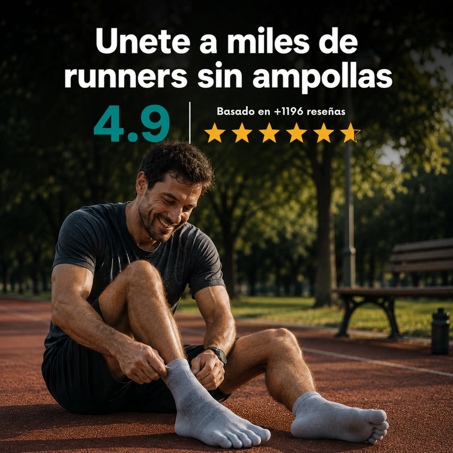 Stride™ Sin rozaduras, Sin ampollas.