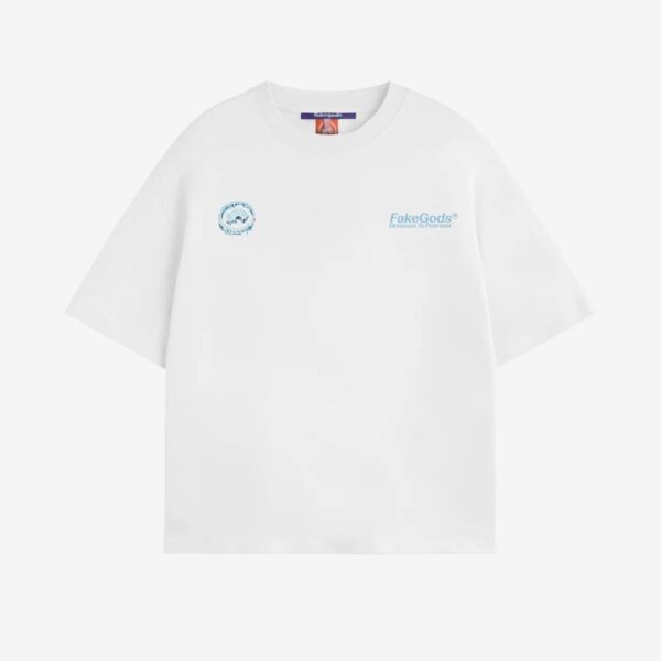 ICED LOGO TEE WHITE - FG