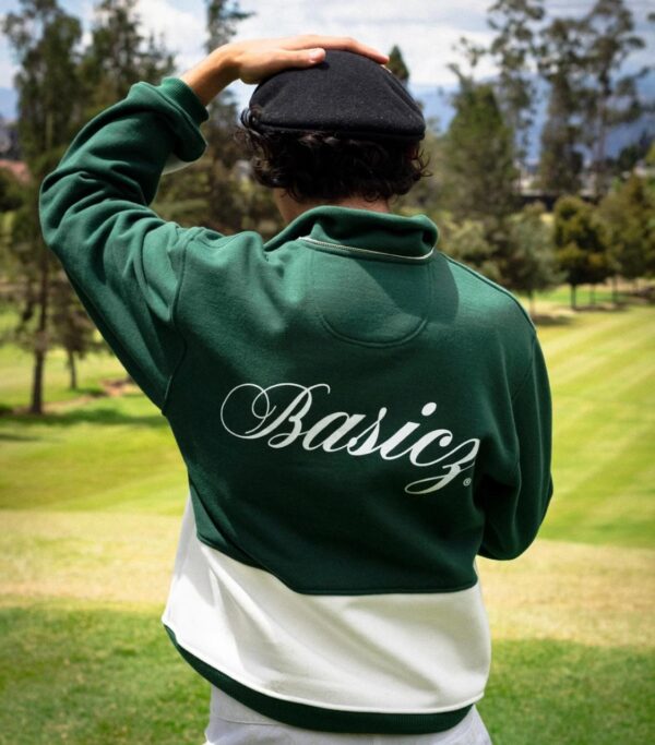 90´s Autumn Green Terry Jacket - Image 3