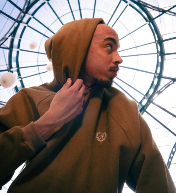 Dark Mustard Club Hoodie - Image 2