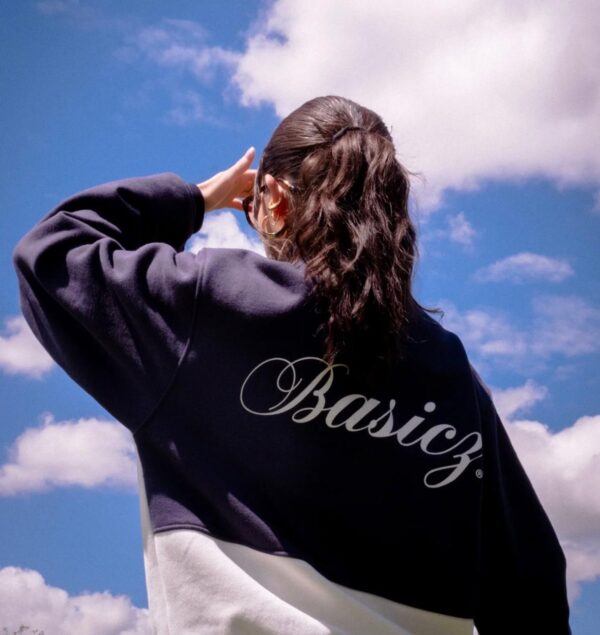90´s Autumn Blue Terry Jacket - Image 2