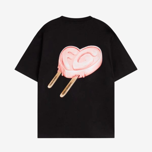 ICED HEART TEE BLACK - FG - Image 2