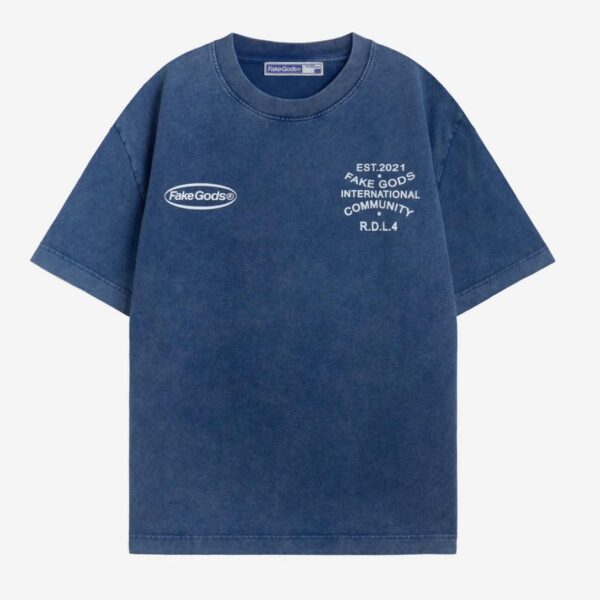 OUR HOME TEE BLUE - FG - Image 2