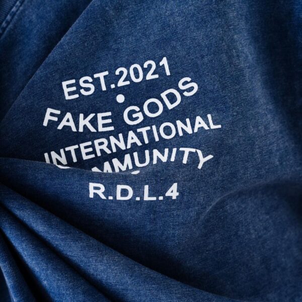 OUR HOME TEE BLUE - FG - Image 3